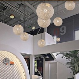 CreativeAmerican Country Creative Cany Art Color Droplight And Spherical Shape Lamp Light