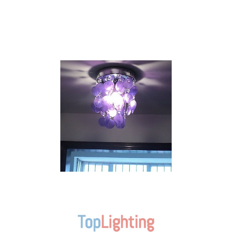 Modern Contemporary Mini Style Chrome Pendant Light