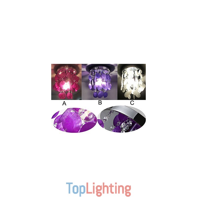 Modern Contemporary Mini Style Chrome Pendant Light