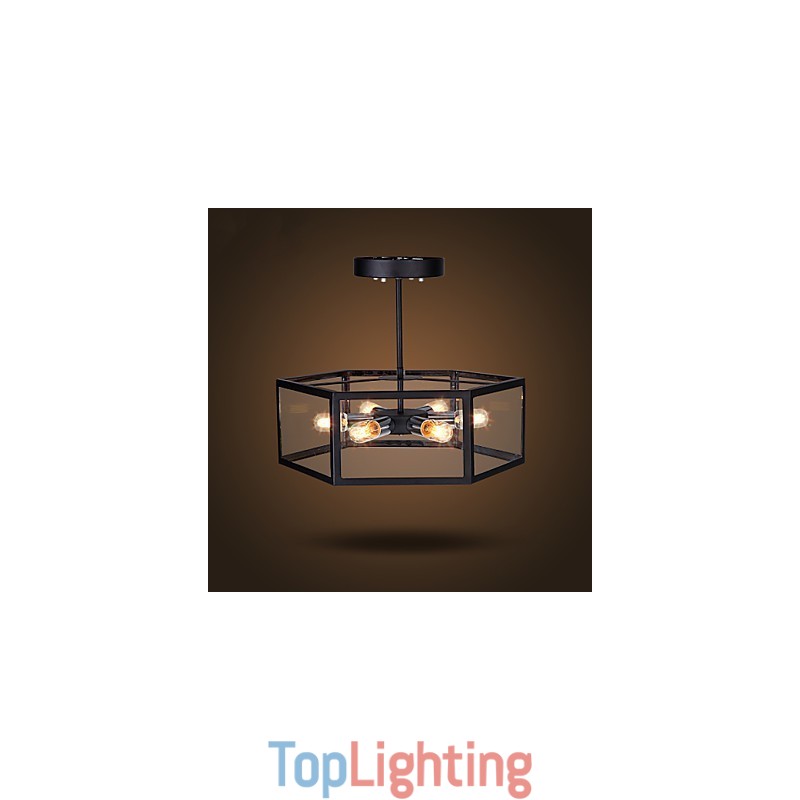 Glass Chandelier Modern Minimalist Mediterranean Cafe Nordic Lamps Chandelier