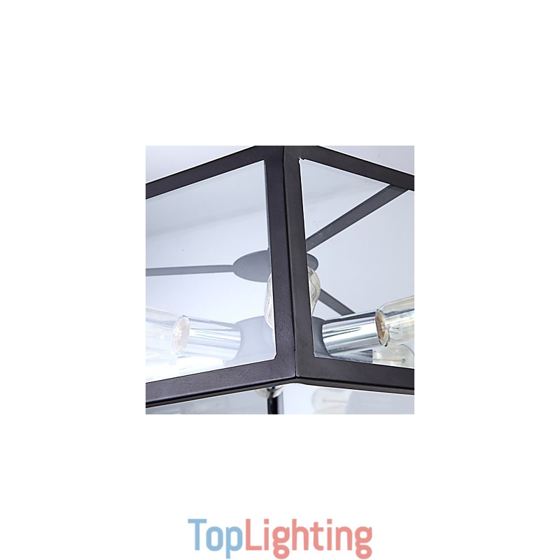 Glass Chandelier Modern Minimalist Mediterranean Cafe Nordic Lamps Chandelier