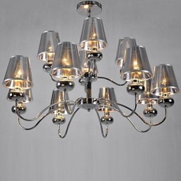 imum Modern Contemporary Traditional Classic Mini Style Chrome Metal Chandelier Pendant Light Dining