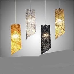 Single Head Cylindrical Round long Aluminum Cylinder Creative lamps