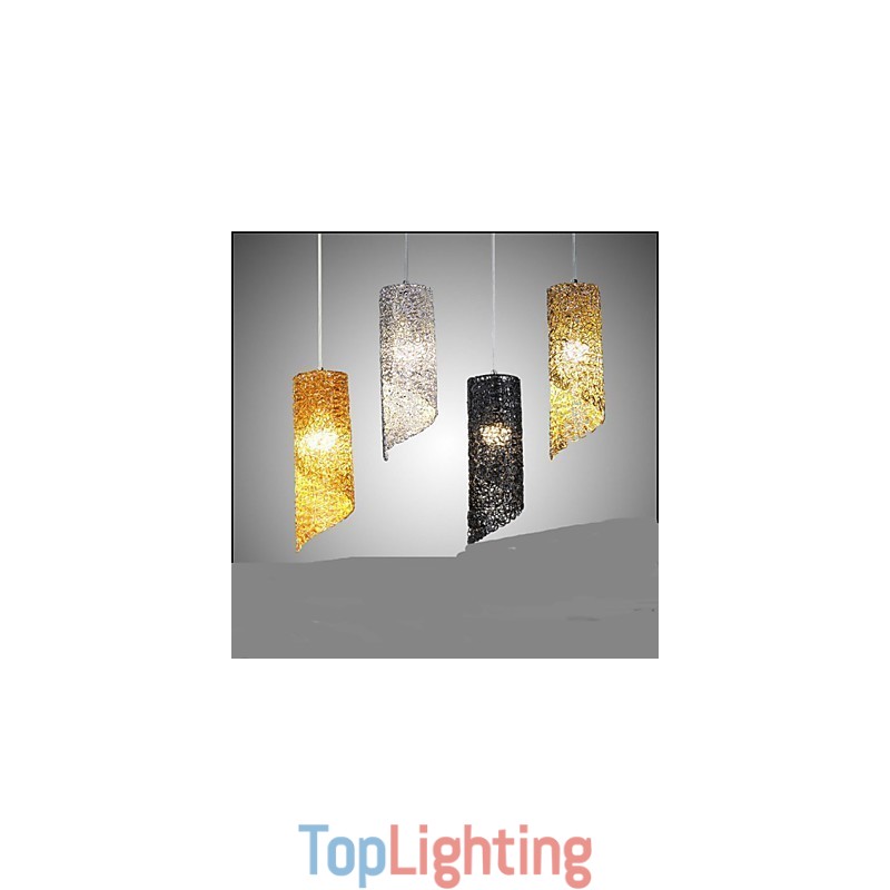 Single Head Cylindrical Round long Aluminum Cylinder Creative lamps