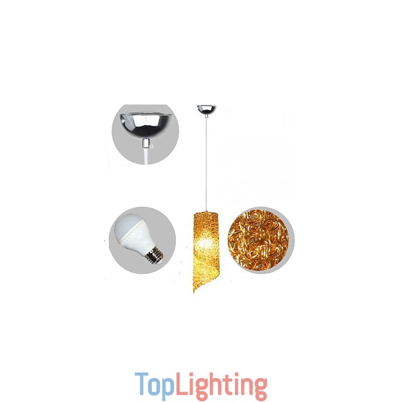 Single Head Cylindrical Round long Aluminum Cylinder Creative lamps