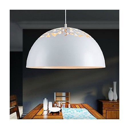Vintage Style Minimalist 1 Light Pendant with Carved Shade Pendant Light Vintage Style Minimalist 1 Light Pendant with Carved Shade Pendant Light