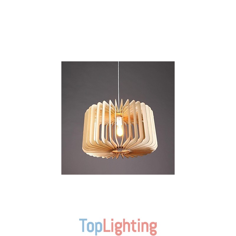 Modern Contemporary Traditional Classic Country Vintage Lantern Painting Wood Bamboo Pendant Light