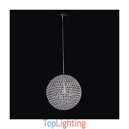 Simple Spherical Metal Frame K9 Crystal Chandelier Simple Spherical Metal Frame K9 Crystal Chandelier