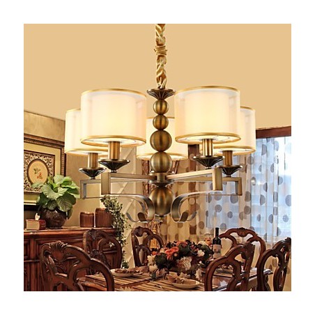 Rustic Lodge Vintage Mini Style Electroplated Metal Chandelier Rustic Lodge Vintage Mini Style Electroplated Metal Chandelier