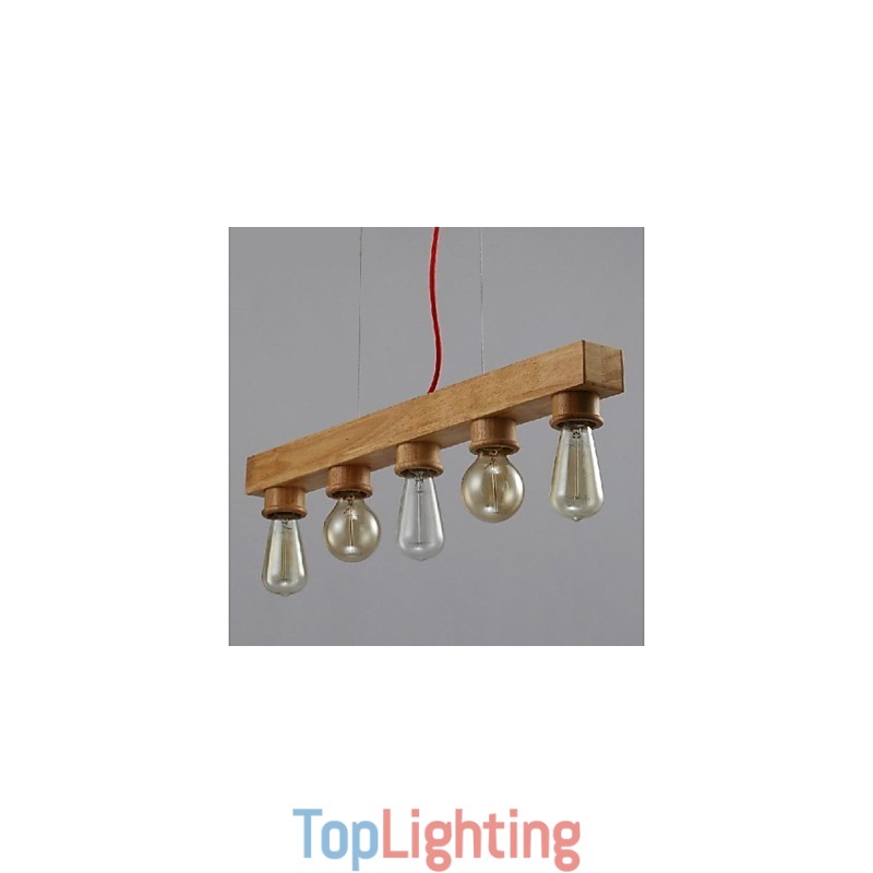 Modern Contemporary Traditional Classic Mini Style Painting Wood Bamboo Pendant Light