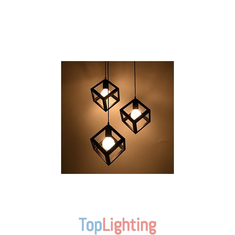 Creative Contemporary And Contracted Wrought Iron Chandelier Single Head Lamps
