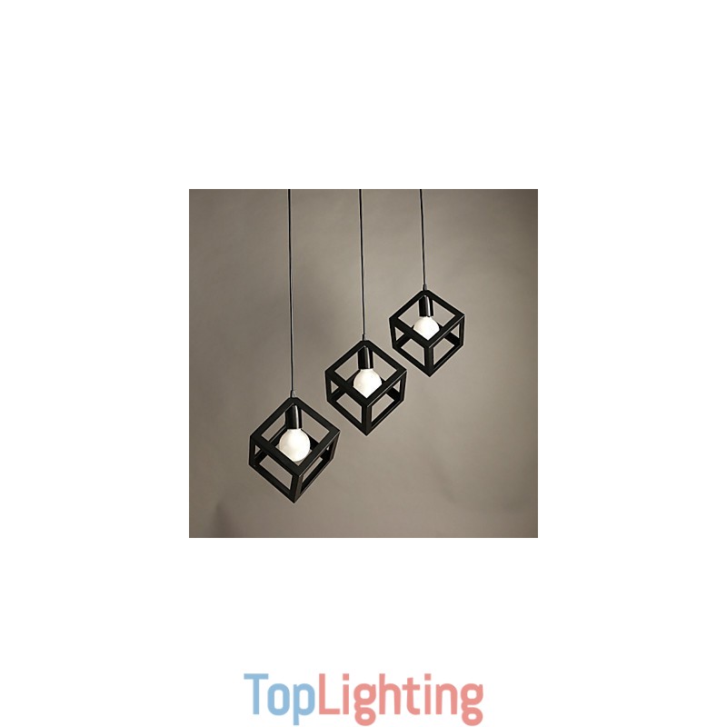 Creative Contemporary And Contracted Wrought Iron Chandelier Single Head Lamps