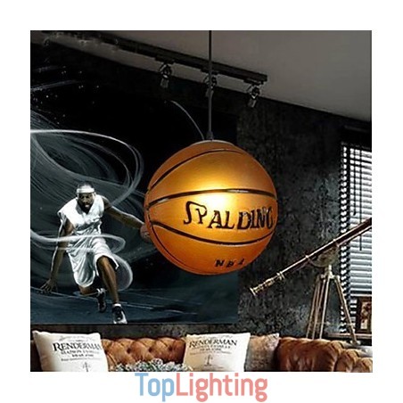 Glass Pendant Cafe Retro Basketball Pendant Glass Pendant Cafe Retro Basketball Pendant