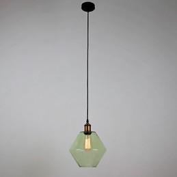 Glass 1 Light Artistic Minimalist Pendant