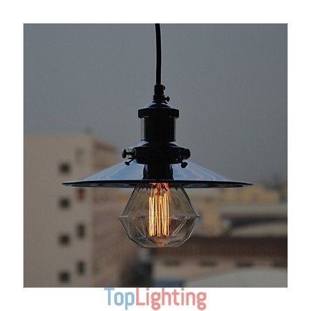Country Chrome Metal Pendant Light Country Chrome Metal Pendant Light