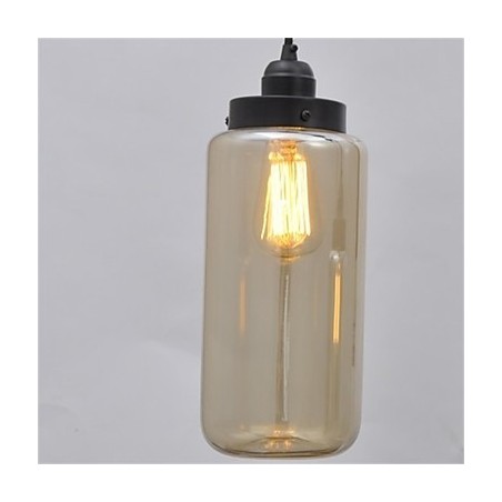 American retro minimalist single glass chandelier American retro minimalist single glass chandelier