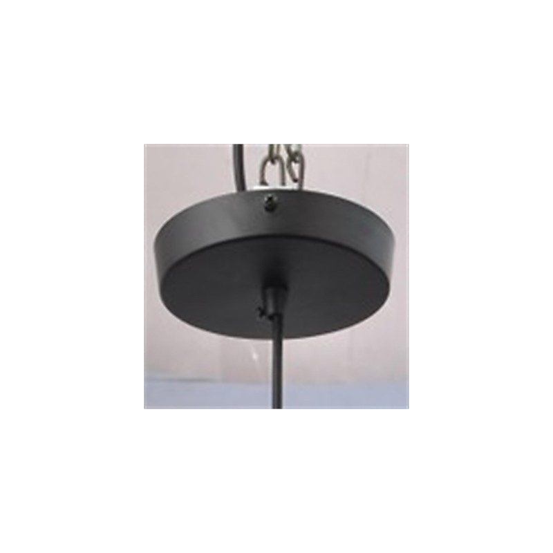 American retro minimalist single glass chandelier