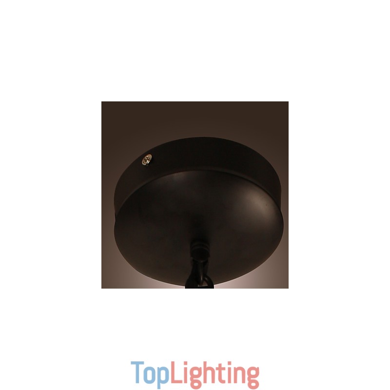 Traditional Classic Retro Bowl Mini Style Painting Pendant Light