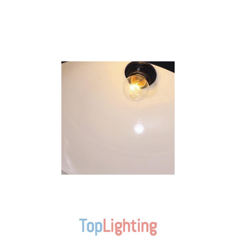 Traditional Classic Retro Bowl Mini Style Painting Pendant Light