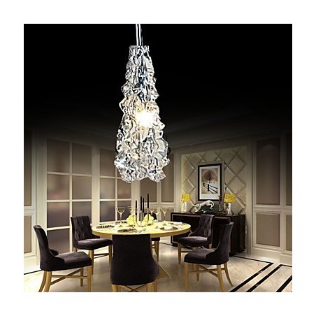 Tradition Classic Transparent glass 1 Light Chandelier Tradition Classic Transparent glass 1 Light Chandelier