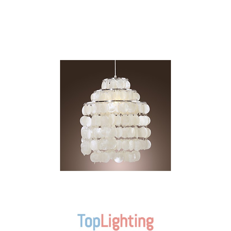 Modern Contemporary Mini Style Chrome Pendant Light