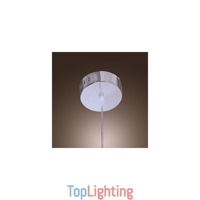 Modern Contemporary Mini Style Chrome Pendant Light