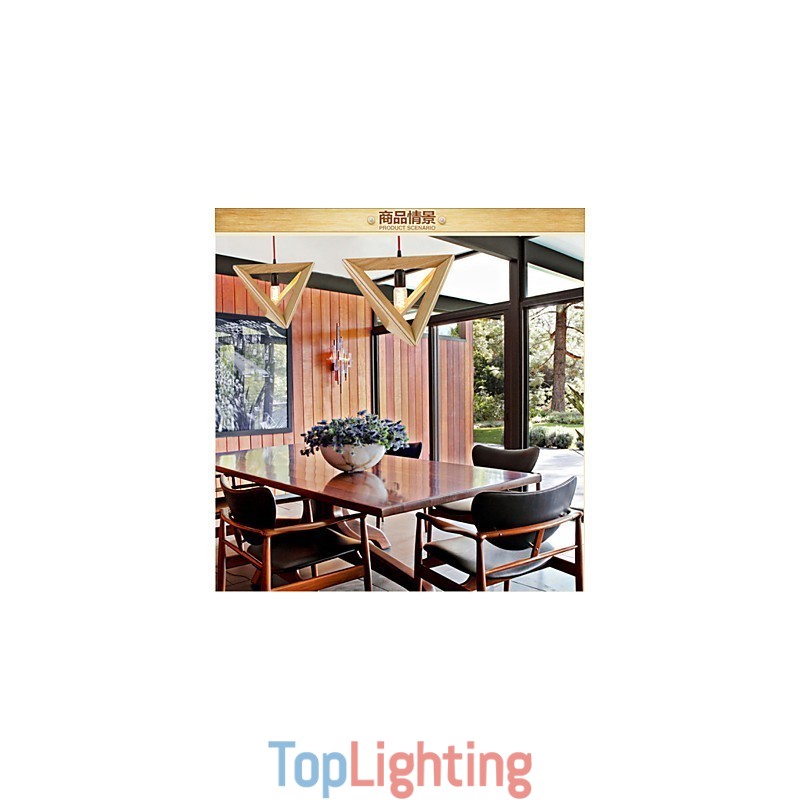 Modern Wooden Pendant Light Simple Pendant Lamps Cafe Pendant Lamp
