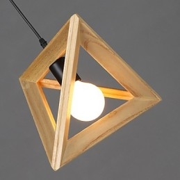 Modern Wooden Pendant Light Simple Pendant Lamps Cafe Pendant Lamp