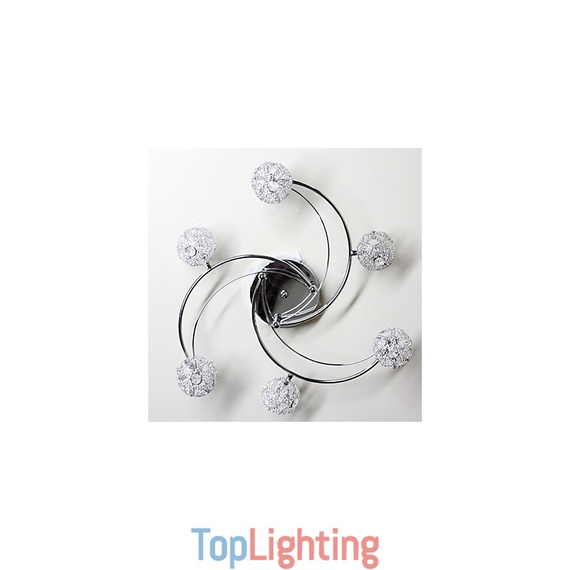 Modern Contemporary Electroplated Flush Mount