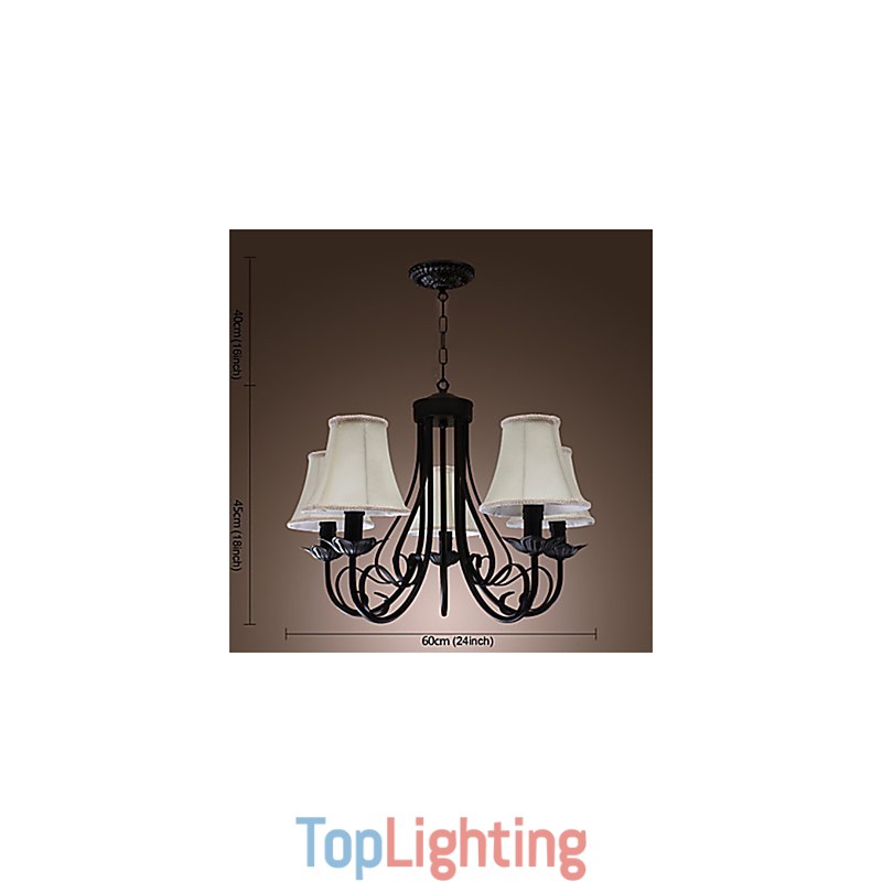 Traditional Classic Antique Brass Chandelier