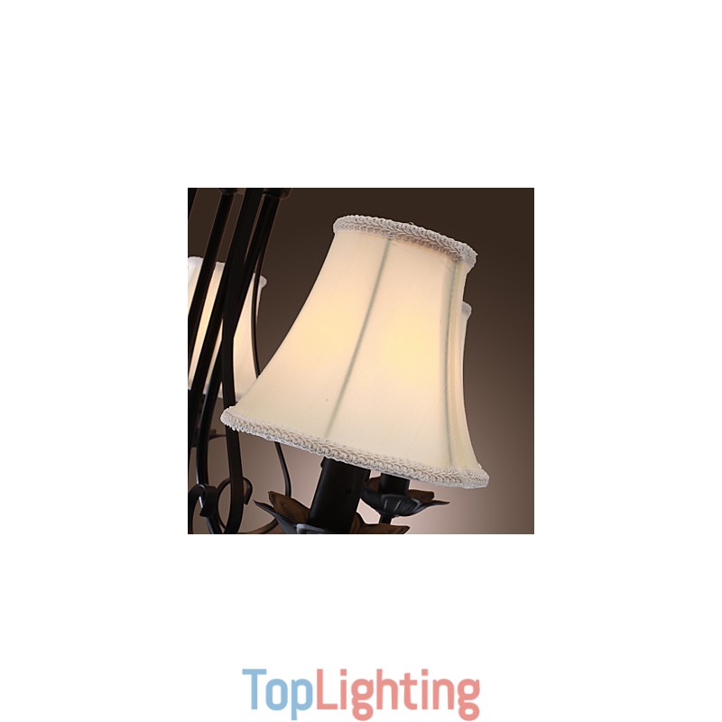 Traditional Classic Antique Brass Chandelier