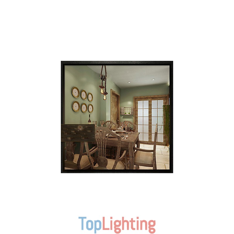 Creative multifunction hemp rope chandelier
