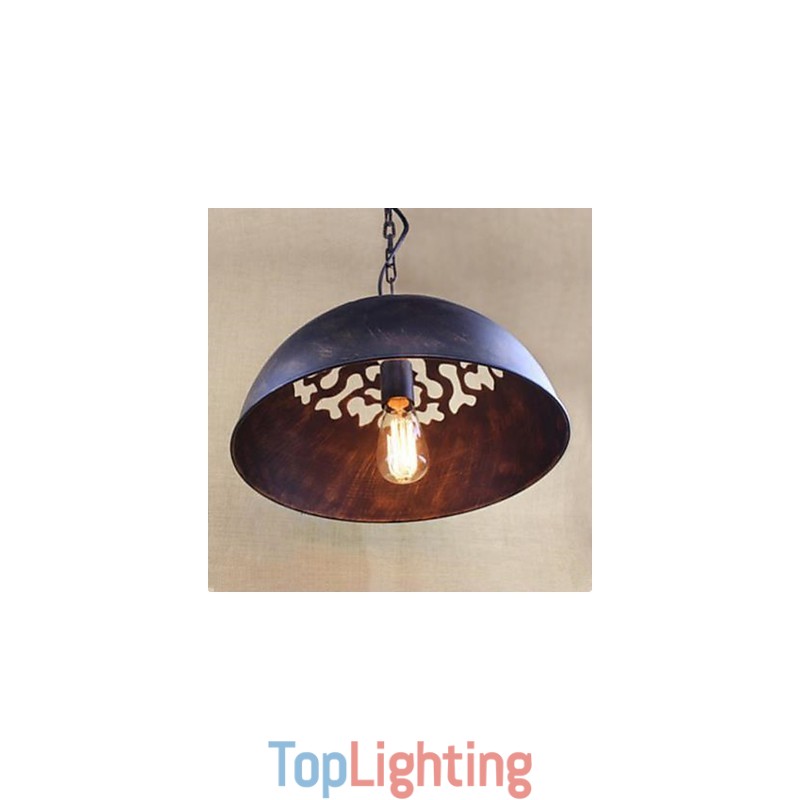 American Industry Wrought Iron Chain Hoist Nostalgia Half A Circle Droplight Restoring Ancient Ways