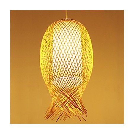 Modern Teahouse Bamboo Weaving Bamboo Decoration Droplight Lamp Modern Teahouse Bamboo Weaving Bamboo Decoration Droplight Lamp