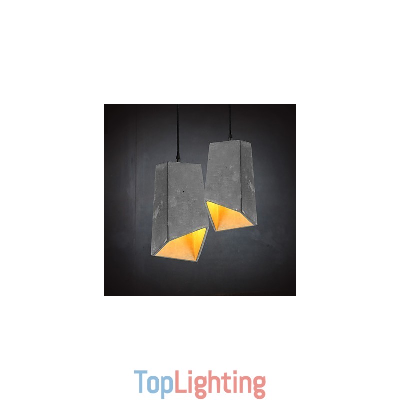 Contemporary And Contracted Retro Cement Pendant Lamp Light