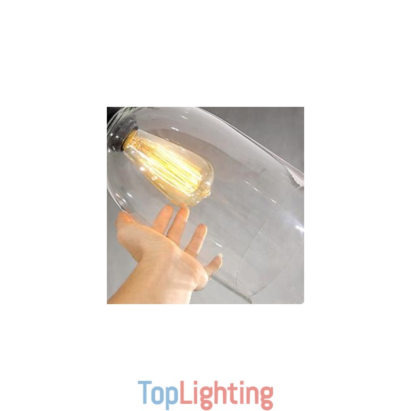 Contracted American Country Large Crystal Clock Droplight Restoring Ancient Ways