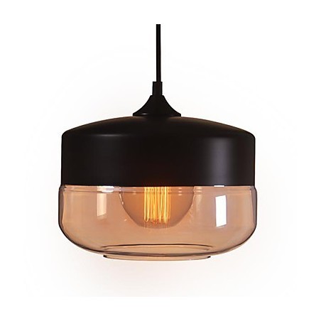 WestMenLights Vintage Modern Paint Glass Ceiling Lamp Pendant Light Black 250mm Diameter WestMenLights Vintage Modern Paint Glass Ceiling Lamp Pendant Light Black 250mm Diameter