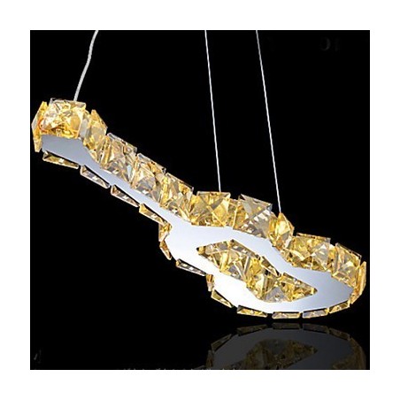 Modern Contemporary Crystal Metal Pendant Light Modern Contemporary Crystal Metal Pendant Light
