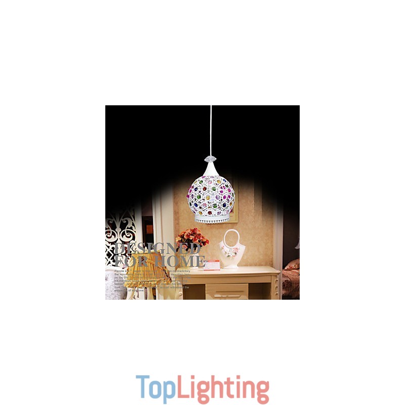 Style Pendant Light Crystal Contracted Modern Lamps