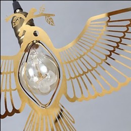 Retro Paper cut Art Bird Plating