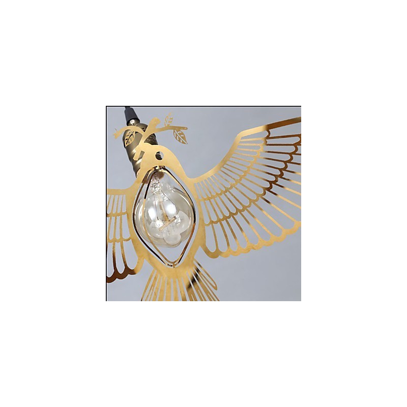Retro Paper cut Art Bird Plating