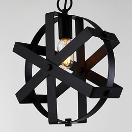 Vintage Style Industrial Round Pendant Light Loft Home Furnishing decorative Chandelier