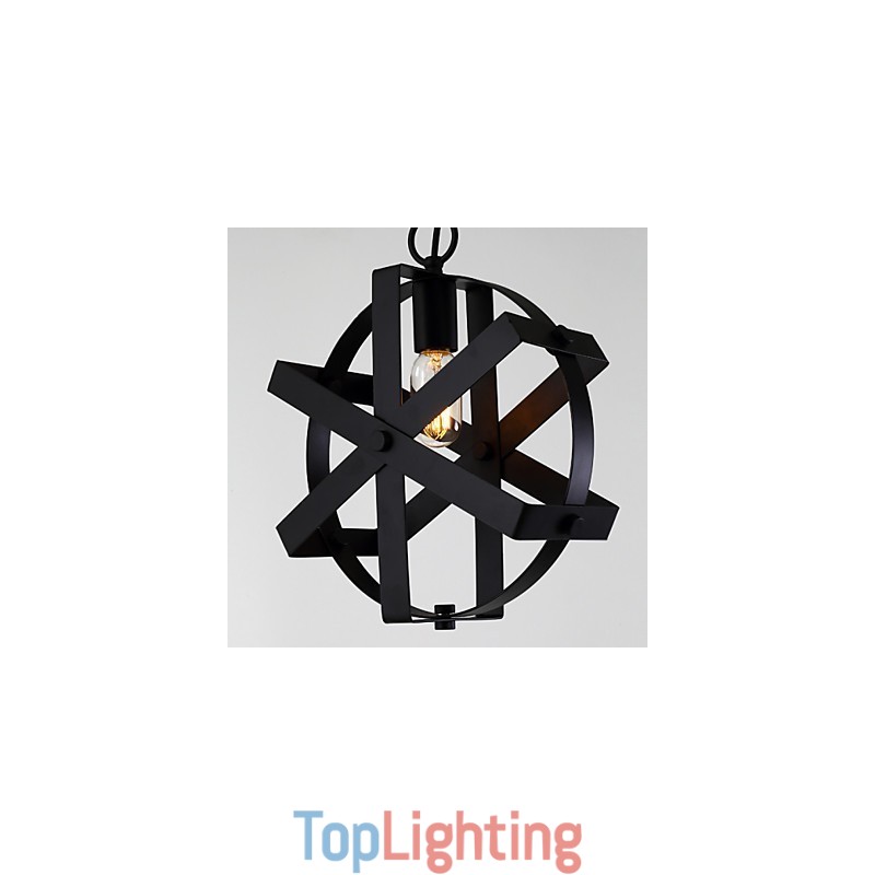 Vintage Style Industrial Round Pendant Light Loft Home Furnishing decorative Chandelier