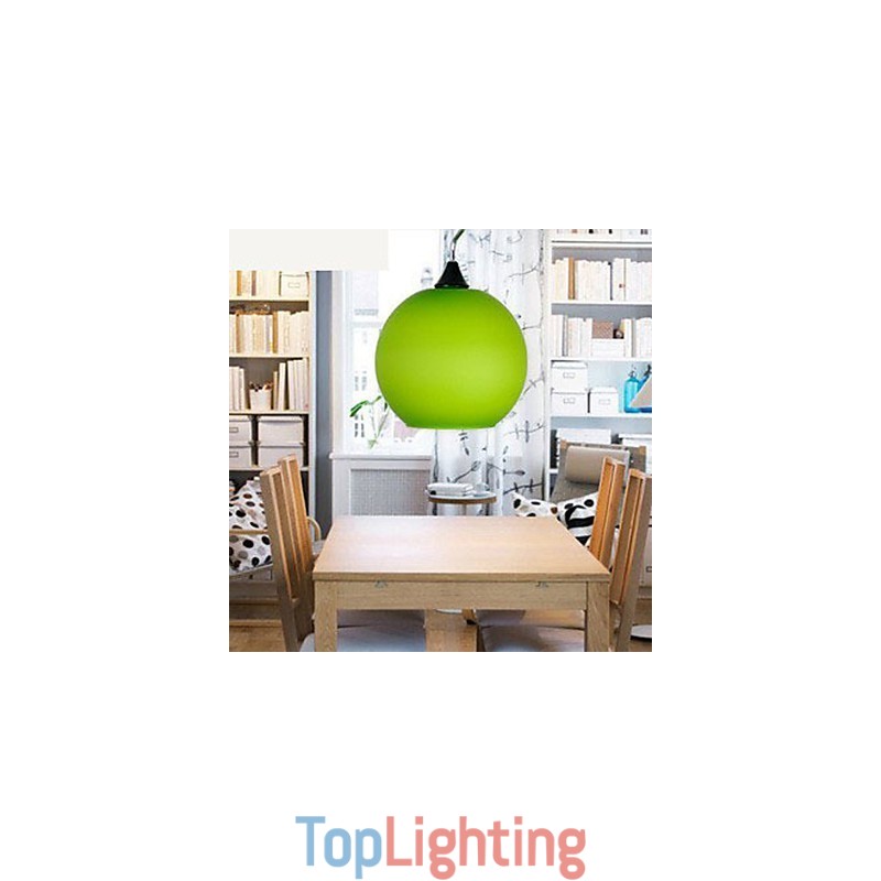 Simple Fashion Color Glass Chandelier Light