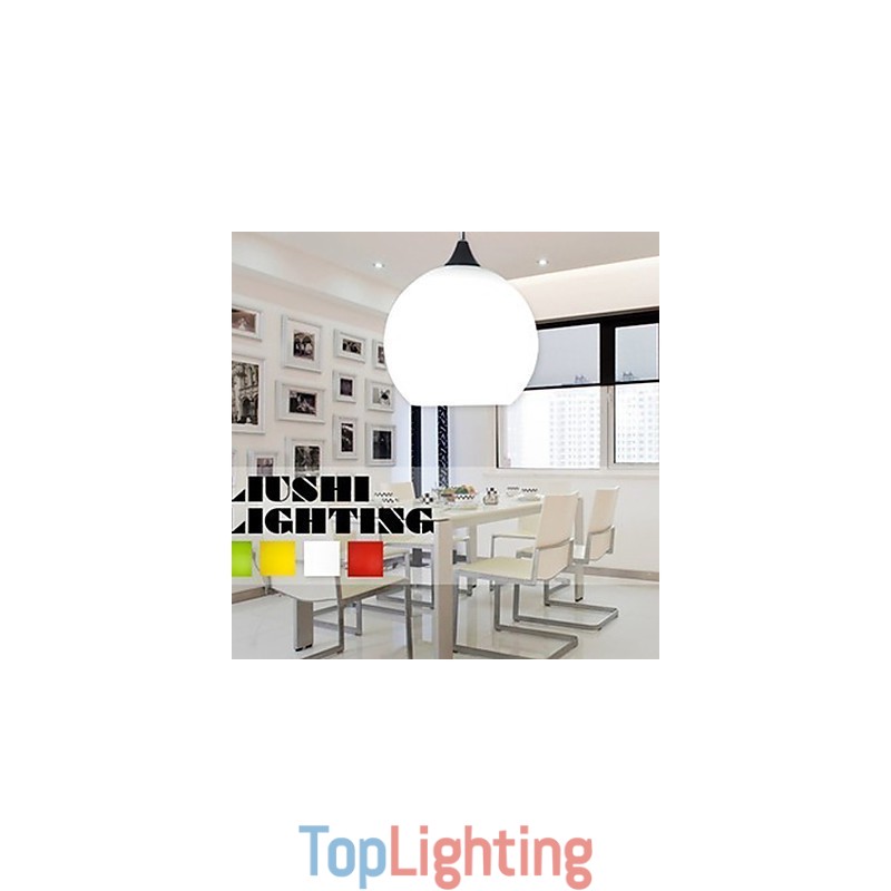 Simple Fashion Color Glass Chandelier Light