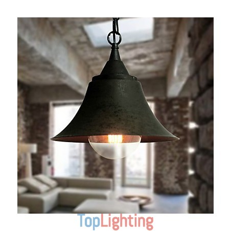 Medium Vintage Matte Black Bell Shape Metal Pendant Light Medium Vintage Matte Black Bell Shape Metal Pendant Light