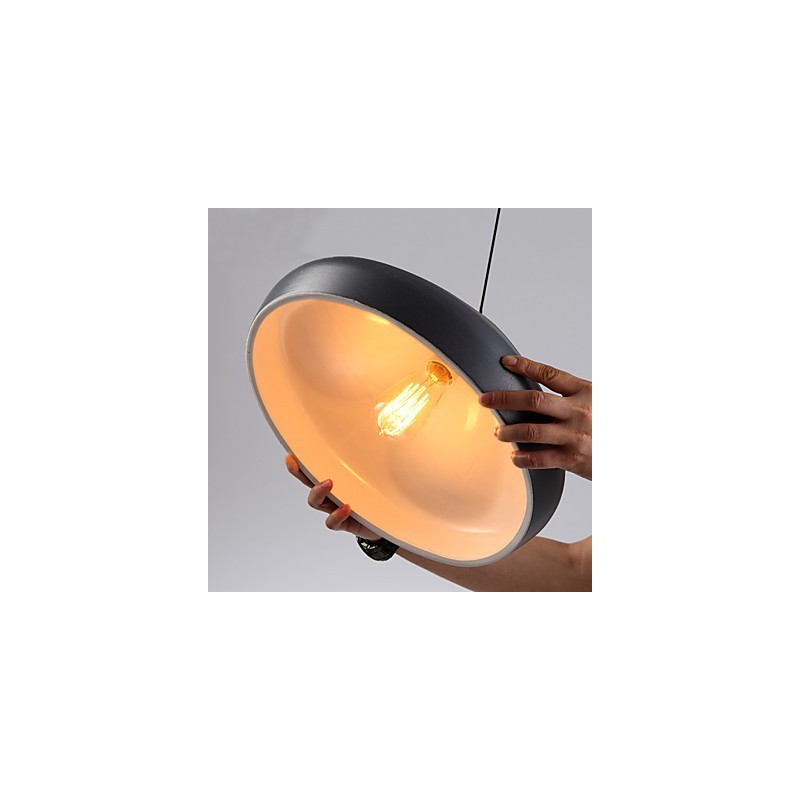 Vintage Retro Mini Style Painting Metal Pendant Light