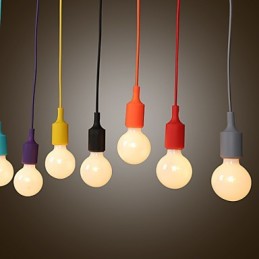 Creative Silicone Rainbow Dragon Chandelier