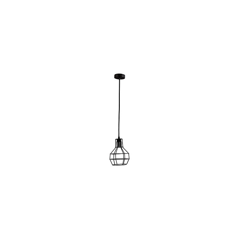 Retro Mini Style Painting Metal Pendant Light Garage