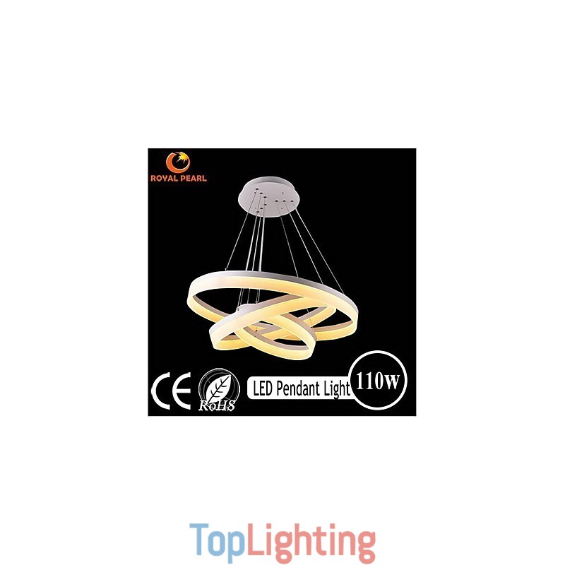 Hot Sale White Color Acrylic Modern Hanging Light 130W